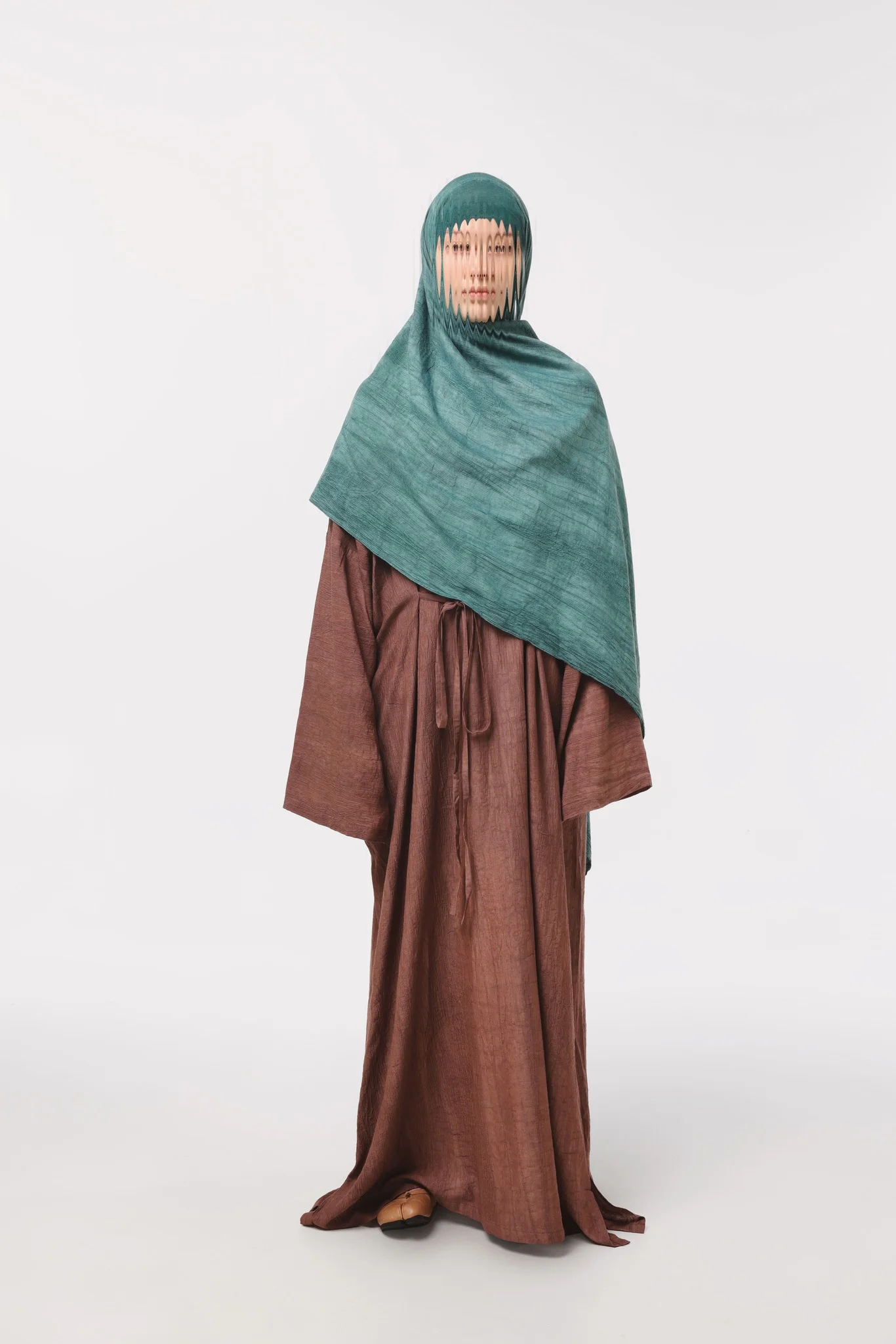 Nouva Layered Abaya view 1